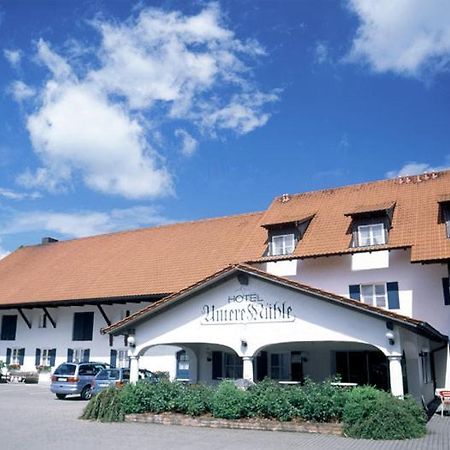 Hotel "Untere Muehle" Schwabmuhlhausen Экстерьер фото